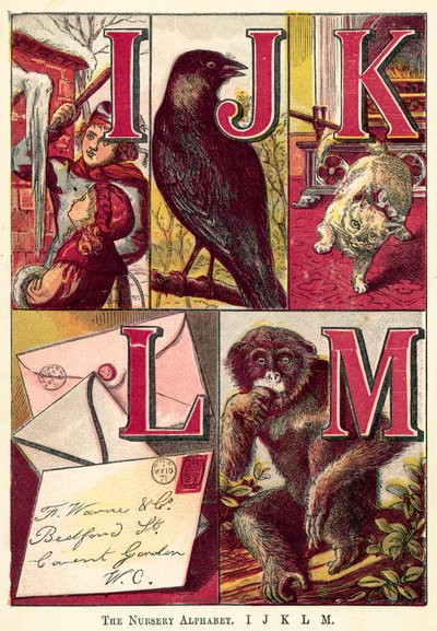 Kreş Alfabesi, I, J, K, L, M by English School